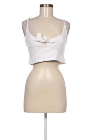 Γυναικείο αμάνικο μπλουζάκι Tally Weijl, Μέγεθος M, Χρώμα Λευκό, Τιμή 4,98 €