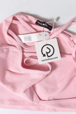 Γυναικείο αμάνικο μπλουζάκι Tally Weijl, Μέγεθος XL, Χρώμα Ρόζ , Τιμή 5,09 €