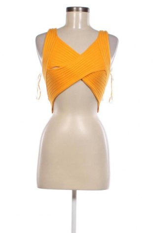 Γυναικείο αμάνικο μπλουζάκι Tally Weijl, Μέγεθος M, Χρώμα Κίτρινο, Τιμή 6,49 €