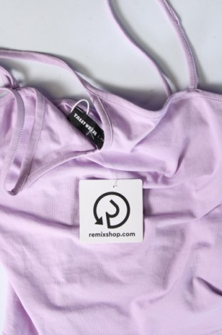 Γυναικείο αμάνικο μπλουζάκι Tally Weijl, Μέγεθος XS, Χρώμα Βιολετί, Τιμή 6,38 €