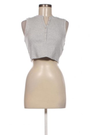 Γυναικείο αμάνικο μπλουζάκι Tally Weijl, Μέγεθος L, Χρώμα Γκρί, Τιμή 6,60 €