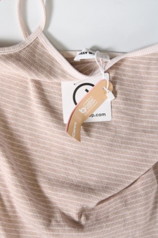 Γυναικείο αμάνικο μπλουζάκι Tally Weijl, Μέγεθος M, Χρώμα  Μπέζ, Τιμή 5,73 €