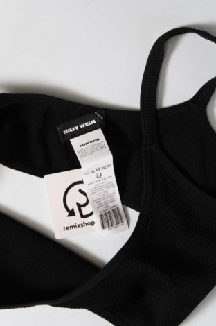 Γυναικείο αμάνικο μπλουζάκι Tally Weijl, Μέγεθος M, Χρώμα Μαύρο, Τιμή 6,38 €