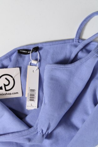 Γυναικείο αμάνικο μπλουζάκι Tally Weijl, Μέγεθος L, Χρώμα Βιολετί, Τιμή 8,66 €