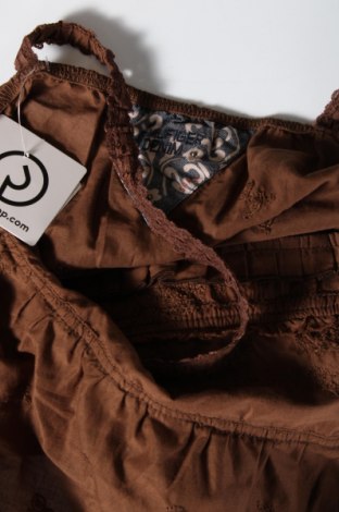Γυναικείο αμάνικο μπλουζάκι Hilfiger Denim, Μέγεθος S, Χρώμα Καφέ, Τιμή 10,52 €
