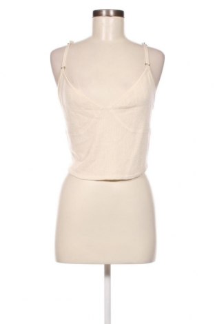 Γυναικείο αμάνικο μπλουζάκι Undiz, Μέγεθος XL, Χρώμα  Μπέζ, Τιμή 6,43 €