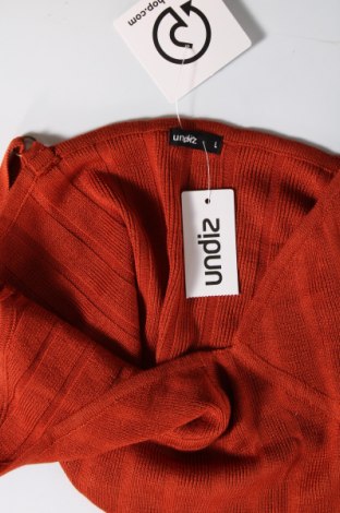 Γυναικείο αμάνικο μπλουζάκι Undiz, Μέγεθος L, Χρώμα Καφέ, Τιμή 9,72 €