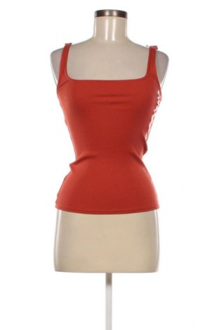 Γυναικείο αμάνικο μπλουζάκι Undiz, Μέγεθος S, Χρώμα Πορτοκαλί, Τιμή 4,93 €