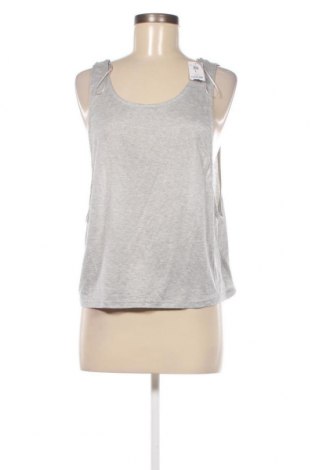 Γυναικείο αμάνικο μπλουζάκι Undiz, Μέγεθος L, Χρώμα Ασημί, Τιμή 5,83 €