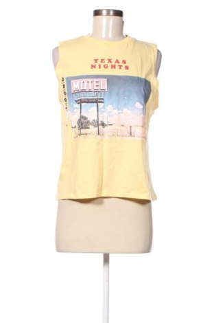 Γυναικείο αμάνικο μπλουζάκι Undiz, Μέγεθος M, Χρώμα Κίτρινο, Τιμή 5,83 €