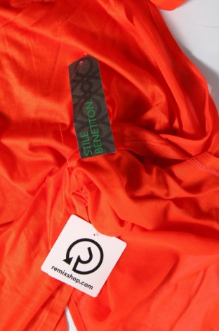 Γυναικείο αμάνικο μπλουζάκι United Colors Of Benetton, Μέγεθος S, Χρώμα Πορτοκαλί, Τιμή 5,53 €