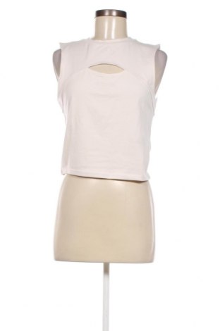 Γυναικείο αμάνικο μπλουζάκι Viral Vibes, Μέγεθος L, Χρώμα Λευκό, Τιμή 4,63 €