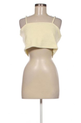 Γυναικείο αμάνικο μπλουζάκι Weekday, Μέγεθος L, Χρώμα Κίτρινο, Τιμή 5,41 €