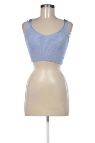 Γυναικείο αμάνικο μπλουζάκι Weekday, Μέγεθος M, Χρώμα Μπλέ, Τιμή 8,76 €