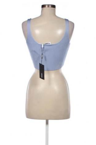 Γυναικείο αμάνικο μπλουζάκι Weekday, Μέγεθος M, Χρώμα Μπλέ, Τιμή 8,76 €