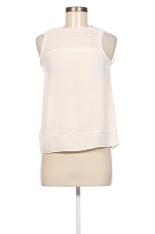 Γυναικείο αμάνικο μπλουζάκι Zara, Μέγεθος XS, Χρώμα Εκρού, Τιμή 8,02 €