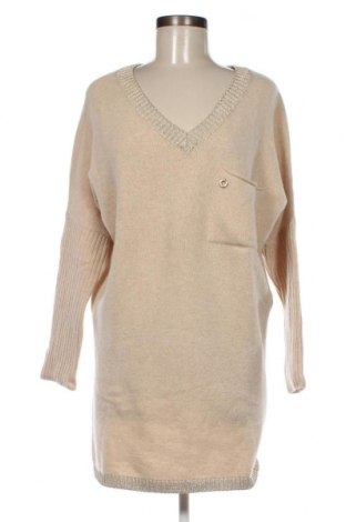 Дамски пуловер, Размер L, Цвят Бежов, Цена 5,83 лв.