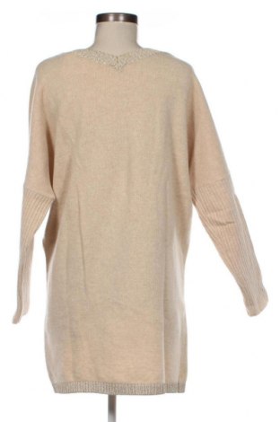 Дамски пуловер, Размер L, Цвят Бежов, Цена 5,25 лв.
