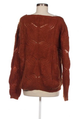 Дамски пуловер, Размер L, Цвят Кафяв, Цена 8,70 лв.