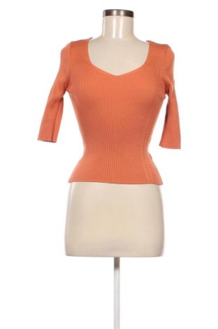 Дамски пуловер, Размер S, Цвят Оранжев, Цена 7,25 лв.