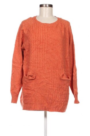 Damenpullover, Größe L, Farbe Orange, Preis 7,06 €
