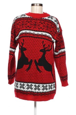 Дамски пуловер, Размер L, Цвят Червен, Цена 8,70 лв.