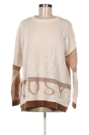 Дамски пуловер, Размер L, Цвят Бежов, Цена 7,54 лв.