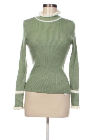 Дамски пуловер, Размер S, Цвят Зелен, Цена 13,34 лв.