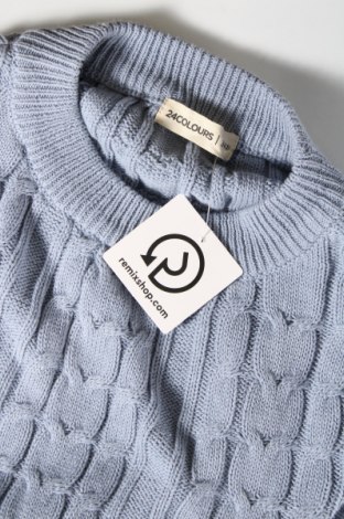 Дамски пуловер 24 Colours, Размер XS, Цвят Син, Цена 6,09 лв.