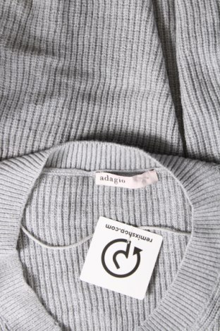 Дамски пуловер Adagio, Размер L, Цвят Сив, Цена 29,00 лв.