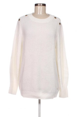 Дамски пуловер Ajc, Размер L, Цвят Бял, Цена 17,94 лв.