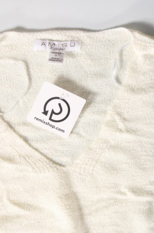 Damenpullover Amisu, Größe S, Farbe Weiß, Preis 3,03 €