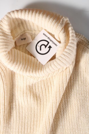 Γυναικείο πουλόβερ An'ge, Μέγεθος M, Χρώμα Εκρού, Τιμή 4,49 €