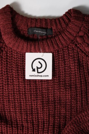 Γυναικείο πουλόβερ Atmosphere, Μέγεθος S, Χρώμα Κόκκινο, Τιμή 5,38 €