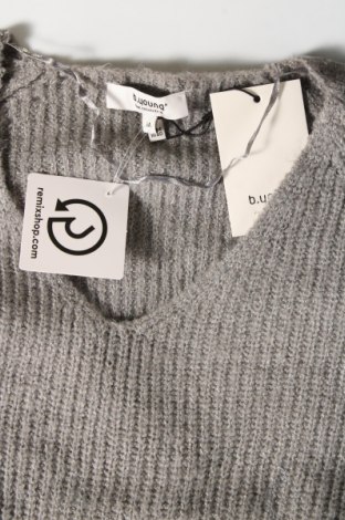 Γυναικείο πουλόβερ B.Young, Μέγεθος M, Χρώμα Γκρί, Τιμή 14,37 €