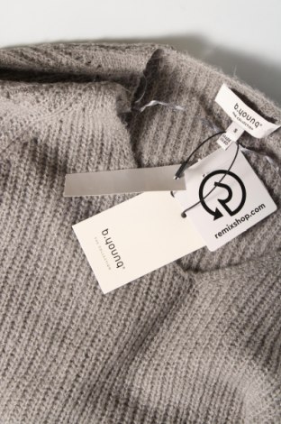Дамски пуловер B.Young, Размер S, Цвят Сив, Цена 17,00 лв.