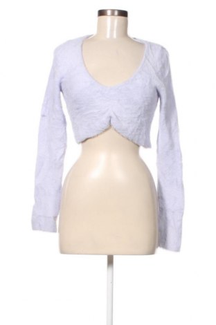 Дамски пуловер Bershka, Размер L, Цвят Лилав, Цена 7,25 лв.