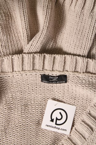 Дамски пуловер Bershka, Размер XS, Цвят Сив, Цена 7,54 лв.