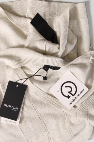 Дамски пуловер Burton of London, Размер S, Цвят Бял, Цена 87,00 лв.