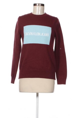 Pulover de femei Calvin Klein Jeans, Mărime S, Culoare Roșu, Preț 179,11 Lei