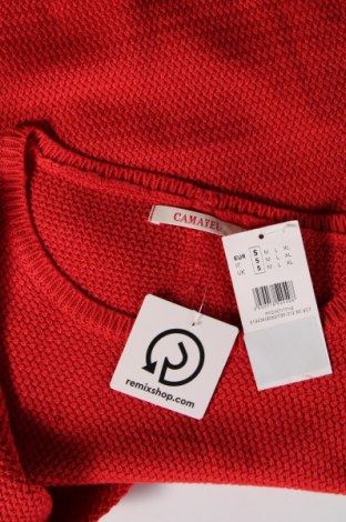 Дамски пуловер Camaieu, Размер S, Цвят Червен, Цена 11,96 лв.
