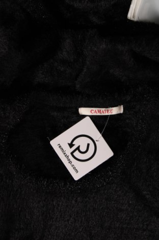 Γυναικείο πουλόβερ Camaieu, Μέγεθος M, Χρώμα Μαύρο, Τιμή 7,82 €