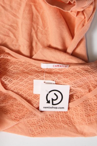 Γυναικείο πουλόβερ Camaieu, Μέγεθος M, Χρώμα Πορτοκαλί, Τιμή 6,40 €