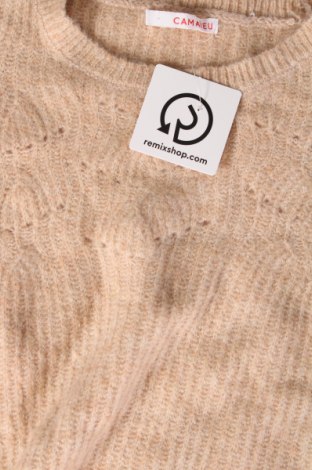 Pulover de femei Camaieu, Mărime M, Culoare Bej, Preț 23,85 Lei
