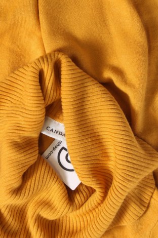 Дамски пуловер Canda, Размер XL, Цвят Жълт, Цена 10,15 лв.