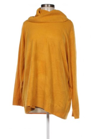 Γυναικείο πουλόβερ Canda, Μέγεθος XL, Χρώμα Κίτρινο, Τιμή 5,38 €