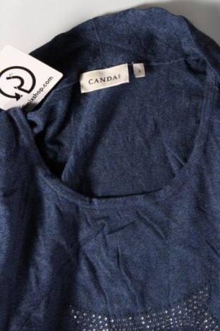 Дамски пуловер Canda, Размер S, Цвят Син, Цена 7,54 лв.
