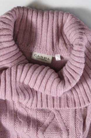 Дамски пуловер Canda, Размер L, Цвят Лилав, Цена 8,12 лв.