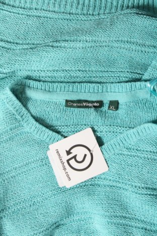 Γυναικείο πουλόβερ Charles Vogele, Μέγεθος L, Χρώμα Μπλέ, Τιμή 4,49 €