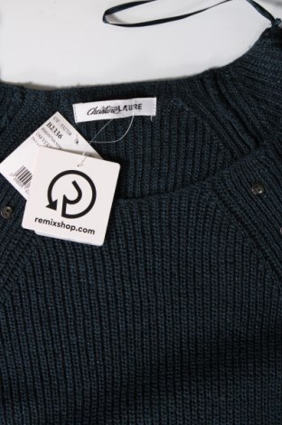 Дамски пуловер Christine Laure, Размер M, Цвят Син, Цена 46,20 лв.